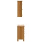 vidaXL 2-tlg. Badmöbel-Set Massivholz Kiefer vidaXL 2-tlg. Badmöbel-Set Massivholz Kiefer