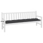 vidaXL Gartenbank-Auflage Schwarz 200x50x7 cm Oxford-Gewebe vidaXL Gartenbank-Auflage Schwarz 200x50x7 cm Oxford-Gewebe
