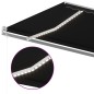 vidaXL Markise Manuell Einziehbar mit LED 6x3,5 m Anthrazit vidaXL Markise Manuell Einziehbar mit LED 6x3,5 m Anthrazit