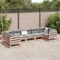 vidaXL 7-tlg. Garten-Sofagarnitur mit Kissen Massivholz Douglasie vidaXL 7-tlg. Garten-Sofagarnitur mit Kissen Massivholz Douglasie