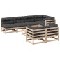 vidaXL 8-tlg. Garten-Sofagarnitur mit Kissen Massivholz Kiefer vidaXL 8-tlg. Garten-Sofagarnitur mit Kissen Massivholz Kiefer