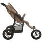 vidaXL Kinderwagen Taupe Stahl vidaXL Kinderwagen Taupe Stahl