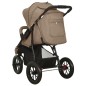 vidaXL Kinderwagen Taupe Stahl vidaXL Kinderwagen Taupe Stahl