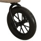 vidaXL Kinderwagen Taupe Stahl vidaXL Kinderwagen Taupe Stahl
