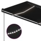 Automatische Markise mit LED & Windsensor 4,5x3,5 m Anthrazit Automatische Markise mit LED & Windsensor 4,5x3,5 m Anthrazit