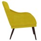 vidaXL Sessel Gelb 63x76x80 cm Samt vidaXL Sessel Gelb 63x76x80 cm Samt