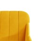 vidaXL Sessel Gelb 63x76x80 cm Samt vidaXL Sessel Gelb 63x76x80 cm Samt