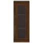 Highboard Braun Eichen-Optik 34,5x34x180 cm Holzwerkstoff Highboard Braun Eichen-Optik 34,5x34x180 cm Holzwerkstoff