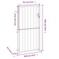 vidaXL Gartentor 100x180 cm Edelstahl vidaXL Gartentor 100x180 cm Edelstahl