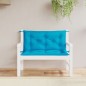 vidaXL Gartenbank-Auflagen 2 Stk. Hellblau 100x50x7 cm Oxford-Gewebe vidaXL Gartenbank-Auflagen 2 Stk. Hellblau 100x50x7 cm Oxford-Gewebe