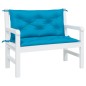 vidaXL Gartenbank-Auflagen 2 Stk. Hellblau 100x50x7 cm Oxford-Gewebe vidaXL Gartenbank-Auflagen 2 Stk. Hellblau 100x50x7 cm Oxford-Gewebe