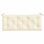 vidaXL Gartenbank-Auflagen 2 Stk. Cremeweiß 120x50x7 cm Oxford-Gewebe vidaXL Gartenbank-Auflagen 2 Stk. Cremeweiß 120x50x7 cm Oxford-Gewebe