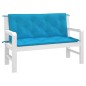 vidaXL Gartenbank-Auflagen 2 Stk. Hellblau 120x50x7 cm Oxford-Gewebe vidaXL Gartenbank-Auflagen 2 Stk. Hellblau 120x50x7 cm Oxford-Gewebe