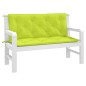 vidaXL Gartenbank-Auflagen 2 Stk. Hellgrün 120x50x7 cm Oxford-Gewebe vidaXL Gartenbank-Auflagen 2 Stk. Hellgrün 120x50x7 cm Oxford-Gewebe