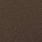 vidaXL Boxspringbett mit Matratze Dunkelbraun 120x190 cm Stoff vidaXL Boxspringbett mit Matratze Dunkelbraun 120x190 cm Stoff