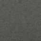 vidaXL Boxspringbett mit Matratze Dunkelgrau 120x190 cm Stoff vidaXL Boxspringbett mit Matratze Dunkelgrau 120x190 cm Stoff