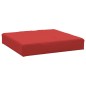 vidaXL Palettenkissen Rot 60x60x8 cm Oxford-Gewebe vidaXL Palettenkissen Rot 60x60x8 cm Oxford-Gewebe