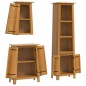 vidaXL 3-tlg. Badmöbel-Set Massivholz Kiefer vidaXL 3-tlg. Badmöbel-Set Massivholz Kiefer
