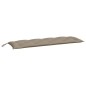 vidaXL Gartenbank-Auflagen 2 Stk. Taupe 150x50x7 cm Oxford-Gewebe vidaXL Gartenbank-Auflagen 2 Stk. Taupe 150x50x7 cm Oxford-Gewebe
