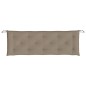 vidaXL Gartenbank-Auflagen 2 Stk. Taupe 150x50x7 cm Oxford-Gewebe vidaXL Gartenbank-Auflagen 2 Stk. Taupe 150x50x7 cm Oxford-Gewebe