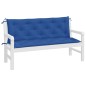 vidaXL Gartenbank-Auflagen 2 Stk. Blau 150x50x7 cm Oxford-Gewebe vidaXL Gartenbank-Auflagen 2 Stk. Blau 150x50x7 cm Oxford-Gewebe