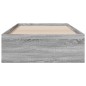 vidaXL Bettgestell mit Schubladen Grau Sonoma 90x200 cm Holzwerkstoff vidaXL Bettgestell mit Schubladen Grau Sonoma 90x200 cm Holzwerkstoff