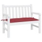 vidaXL Gartenbank-Auflage Weinrot 100x50x7 cm Oxford-Gewebe vidaXL Gartenbank-Auflage Weinrot 100x50x7 cm Oxford-Gewebe