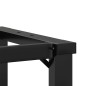 vidaXL Couchtischbeine O-Gestell 80x40x43 cm Gusseisen vidaXL Couchtischbeine O-Gestell 80x40x43 cm Gusseisen