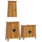 vidaXL 3-tlg. Badmöbel-Set Massivholz Kiefer vidaXL 3-tlg. Badmöbel-Set Massivholz Kiefer