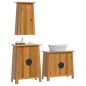 vidaXL 3-tlg. Badmöbel-Set Massivholz Kiefer vidaXL 3-tlg. Badmöbel-Set Massivholz Kiefer