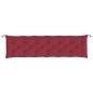 vidaXL Gartenbank-Auflage Weinrot 200x50x7 cm Oxford-Gewebe vidaXL Gartenbank-Auflage Weinrot 200x50x7 cm Oxford-Gewebe