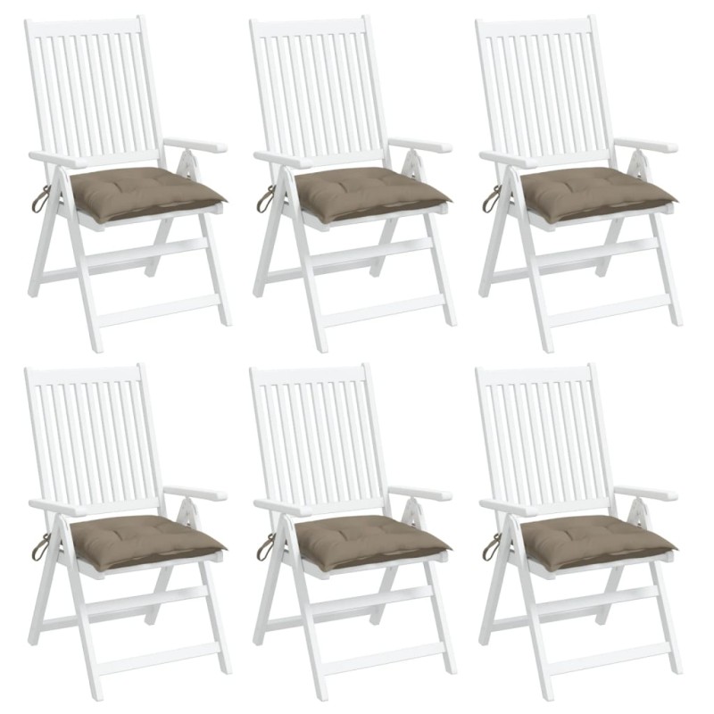 vidaXL Palettenkissen 6 Stk. Taupe 50x50x7 cm Oxford-Gewebe vidaXL Palettenkissen 6 Stk. Taupe 50x50x7 cm Oxford-Gewebe