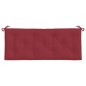vidaXL Gartenbank-Auflage Weinrot 120x50x7 cm Oxford-Gewebe vidaXL Gartenbank-Auflage Weinrot 120x50x7 cm Oxford-Gewebe
