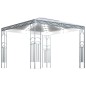 Pavillon mit LED-Lichterkette 300x300 cm Cremeweiß Pavillon mit LED-Lichterkette 300x300 cm Cremeweiß