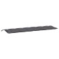 vidaXL Gartenbank-Auflage Anthrazit 200x50x7 cm Oxford-Gewebe vidaXL Gartenbank-Auflage Anthrazit 200x50x7 cm Oxford-Gewebe