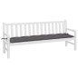 vidaXL Gartenbank-Auflage Anthrazit 200x50x7 cm Oxford-Gewebe vidaXL Gartenbank-Auflage Anthrazit 200x50x7 cm Oxford-Gewebe