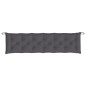 vidaXL Gartenbank-Auflage Anthrazit 200x50x7 cm Oxford-Gewebe vidaXL Gartenbank-Auflage Anthrazit 200x50x7 cm Oxford-Gewebe