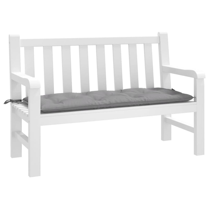 vidaXL Gartenbank-Auflage Grau 120x50x7 cm Oxford-Gewebe vidaXL Gartenbank-Auflage Grau 120x50x7 cm Oxford-Gewebe