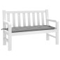 vidaXL Gartenbank-Auflage Grau 120x50x7 cm Oxford-Gewebe vidaXL Gartenbank-Auflage Grau 120x50x7 cm Oxford-Gewebe