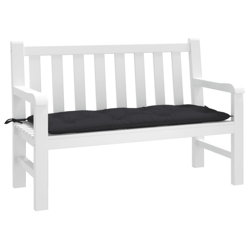 vidaXL Gartenbank-Auflage Schwarz 120x50x7 cm Oxford-Gewebe vidaXL Gartenbank-Auflage Schwarz 120x50x7 cm Oxford-Gewebe