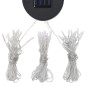 Gartenzelt mit LED-Lichterkette 3x3 m Anthrazit Gartenzelt mit LED-Lichterkette 3x3 m Anthrazit