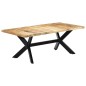 vidaXL Esstisch 200×100×75 cm Massivholz Mango vidaXL Esstisch 200×100×75 cm Massivholz Mango