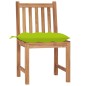 vidaXL Gartenstühle 8 Stk. mit Kissen Massivholz Teak vidaXL Gartenstühle 8 Stk. mit Kissen Massivholz Teak