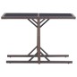 vidaXL 3-tlg. Garten-Essgruppe Poly-Rattan und Hartglas Braun vidaXL 3-tlg. Garten-Essgruppe Poly-Rattan und Hartglas Braun