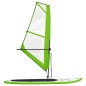 vidaXL Aufblasbares SUP-Board mit Segel Set Grün und Weiß vidaXL Aufblasbares SUP-Board mit Segel Set Grün und Weiß