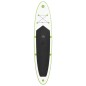 vidaXL Aufblasbares SUP-Board mit Segel Set Grün und Weiß vidaXL Aufblasbares SUP-Board mit Segel Set Grün und Weiß