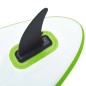 vidaXL Aufblasbares SUP-Board mit Segel Set Grün und Weiß vidaXL Aufblasbares SUP-Board mit Segel Set Grün und Weiß