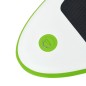 vidaXL Aufblasbares SUP-Board mit Segel Set Grün und Weiß vidaXL Aufblasbares SUP-Board mit Segel Set Grün und Weiß