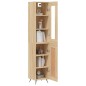 Highboard Sonoma-Eiche 34,5x34x180 cm Holzwerkstoff Highboard Sonoma-Eiche 34,5x34x180 cm Holzwerkstoff