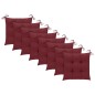 vidaXL Gartenstühle 8 Stk. mit Kissen Massivholz Teak vidaXL Gartenstühle 8 Stk. mit Kissen Massivholz Teak